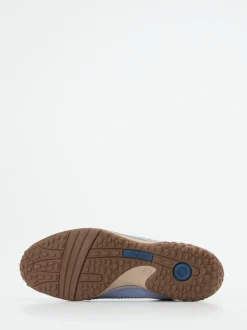 Gabor Comfort – Sneaker aus Nubukleder hellblau