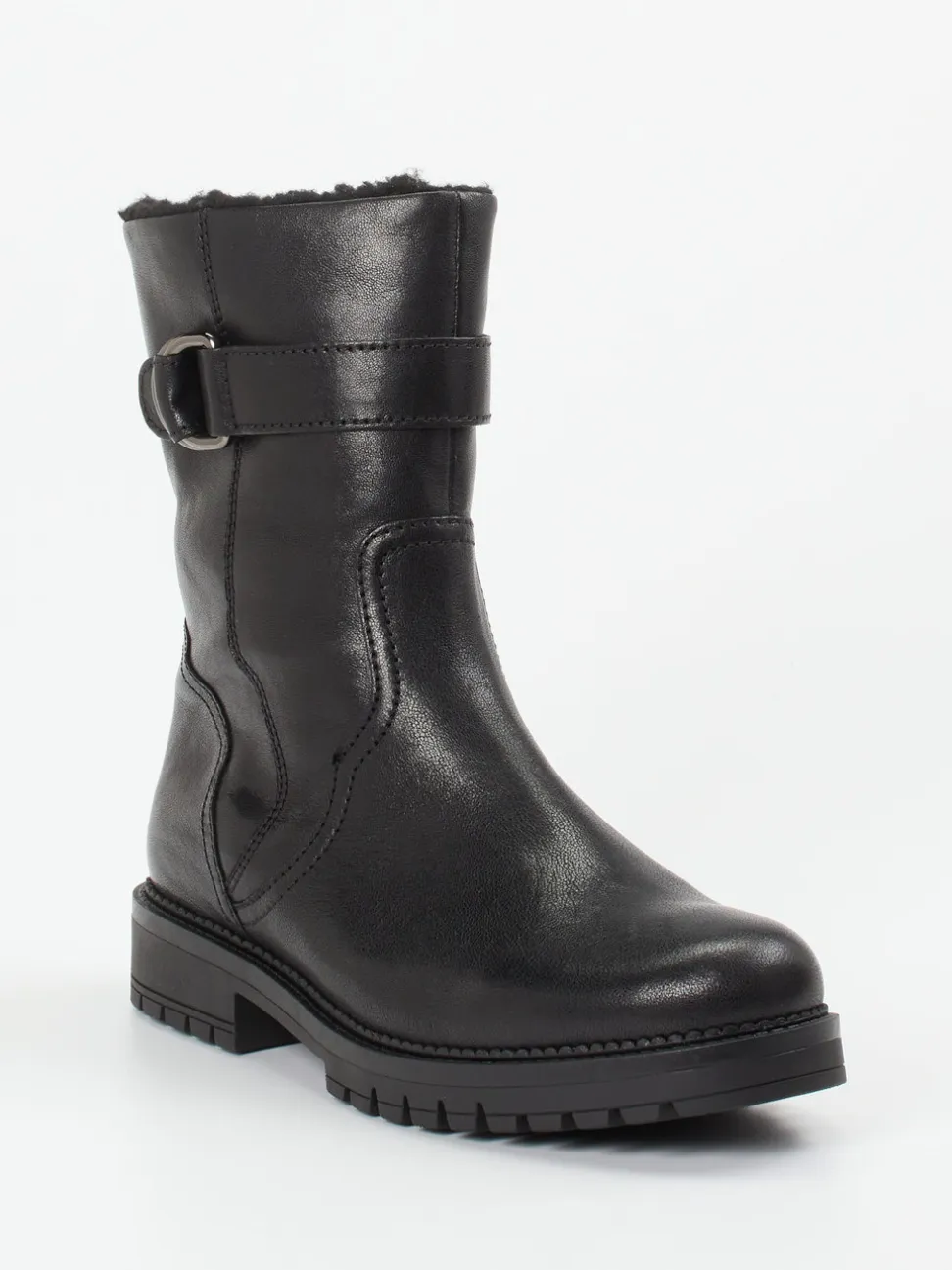 Gabor Comfort – Stiefelette aus Kalbleder Schwarz