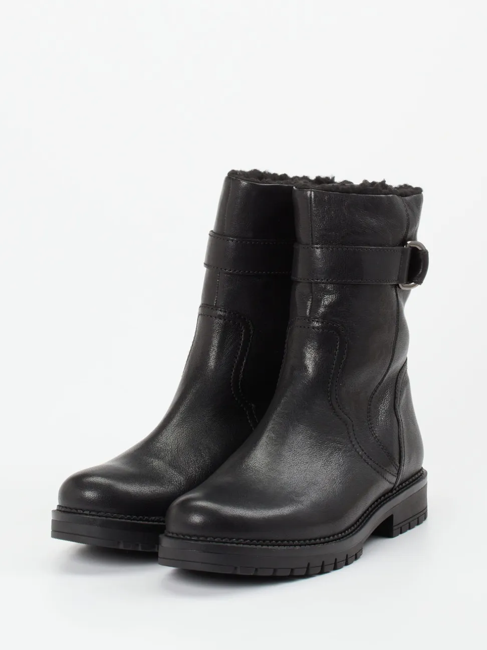 Gabor Comfort – Stiefelette aus Kalbleder Schwarz