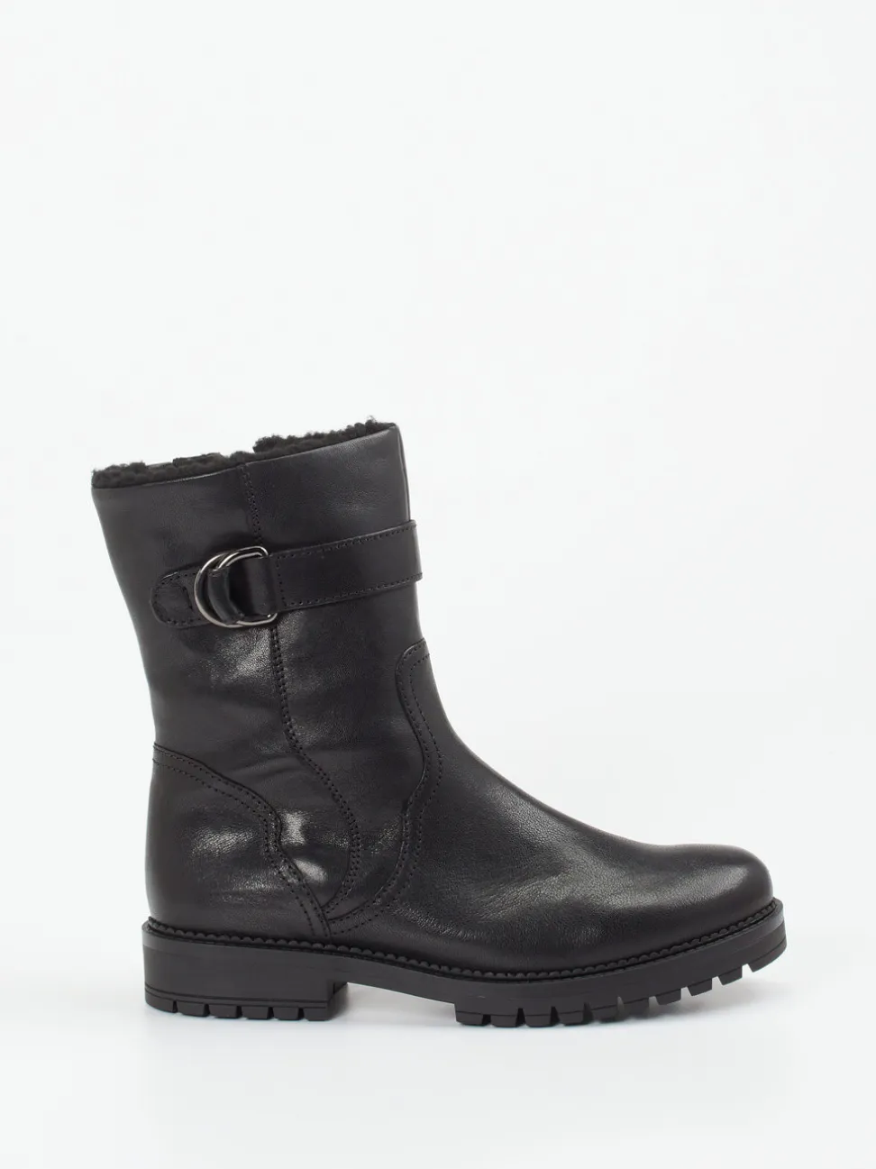 Gabor Comfort – Stiefelette aus Kalbleder Schwarz