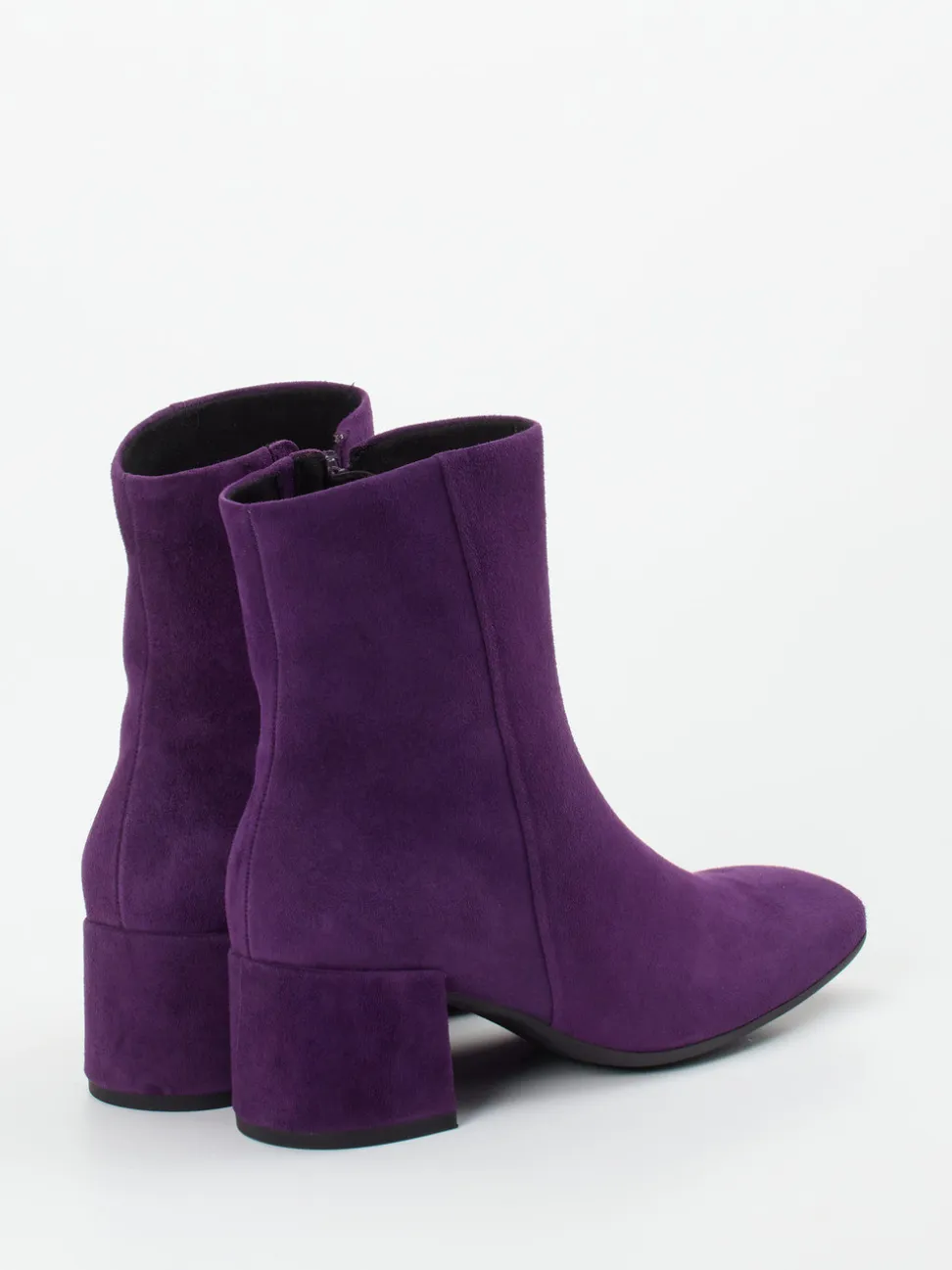 Gabor Comfort – Stiefelette aus Veloursleder Violett