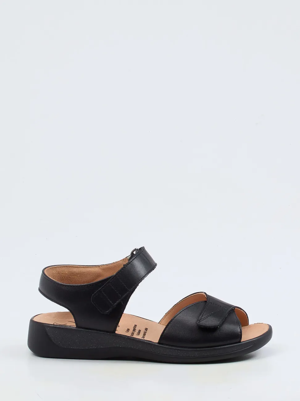 Ganter – Komfortsandalen aus Kalbleder schwarz