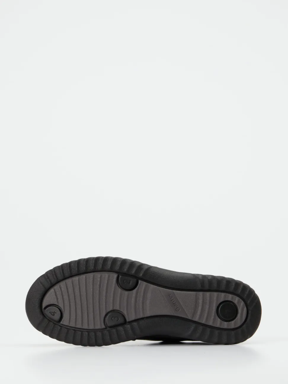 Ganter – Komfort-Sneaker aus Lackleder schwarz