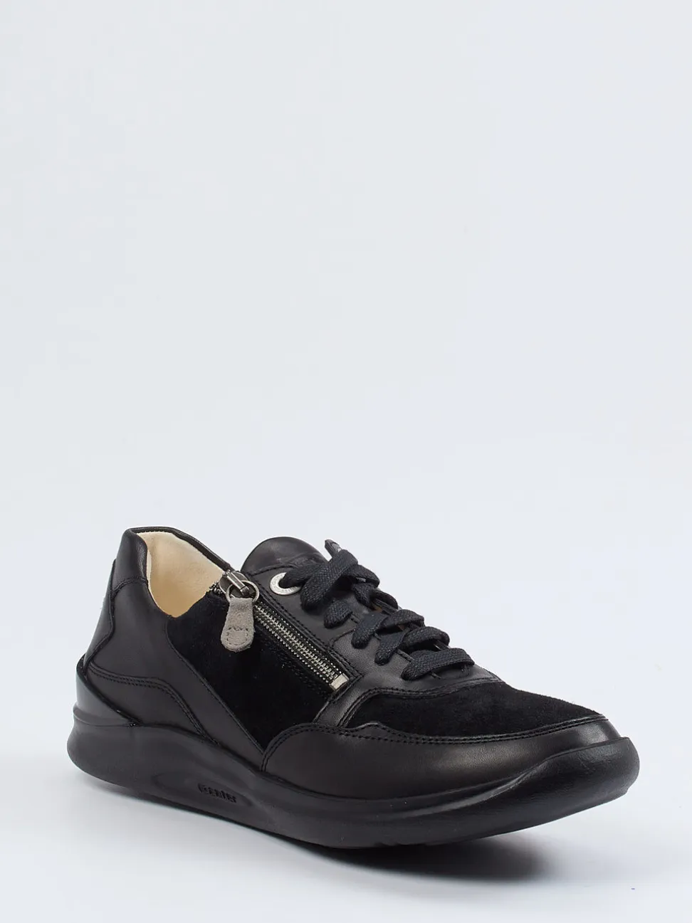 Ganter – Komfort-Sneaker aus Kalbleder schwarz