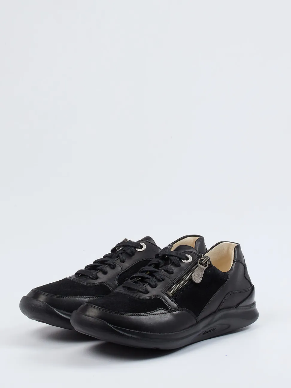 Ganter – Komfort-Sneaker aus Kalbleder schwarz