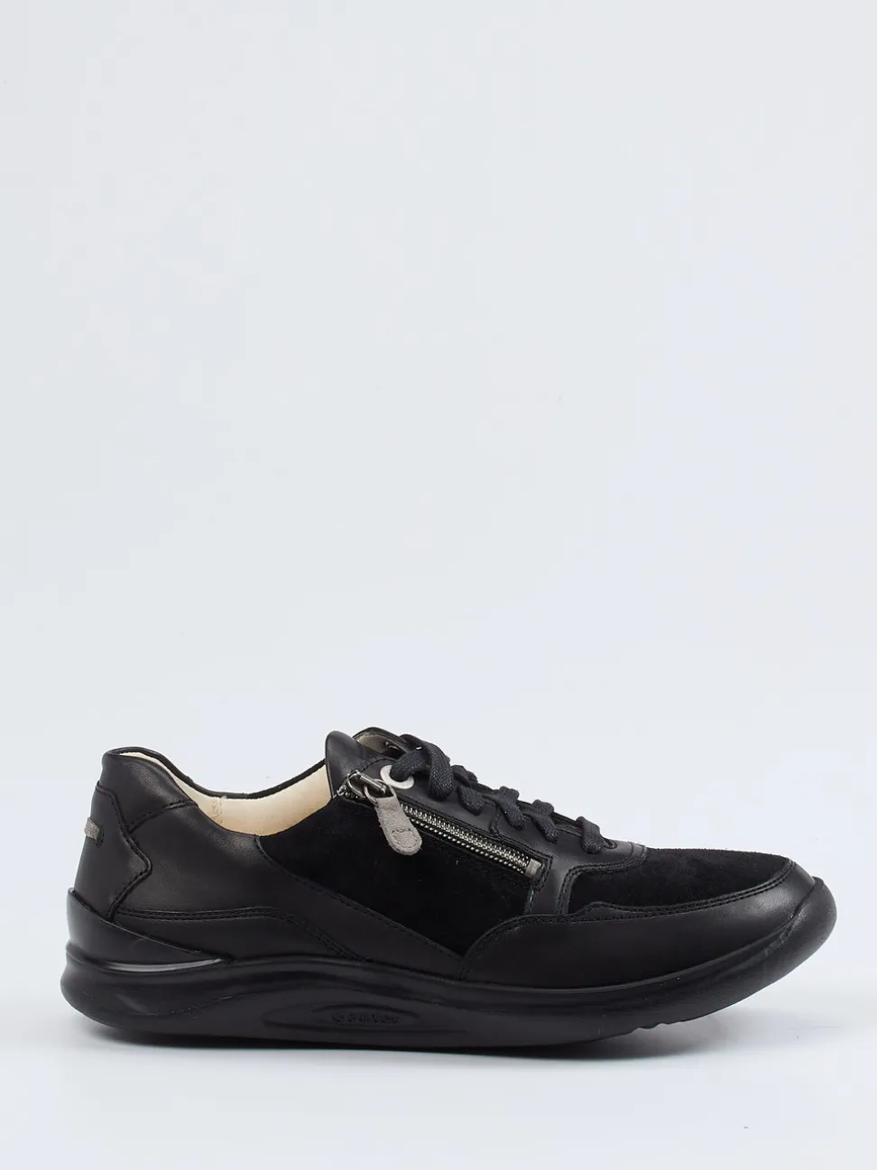 Ganter – Komfort-Sneaker aus Kalbleder schwarz