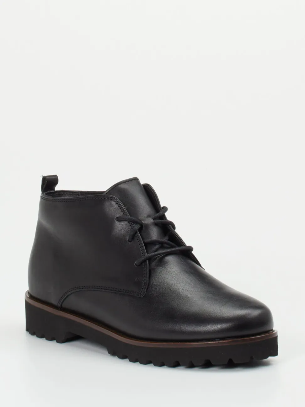 Ganter – Schnürboots aus Kalbleder schwarz
