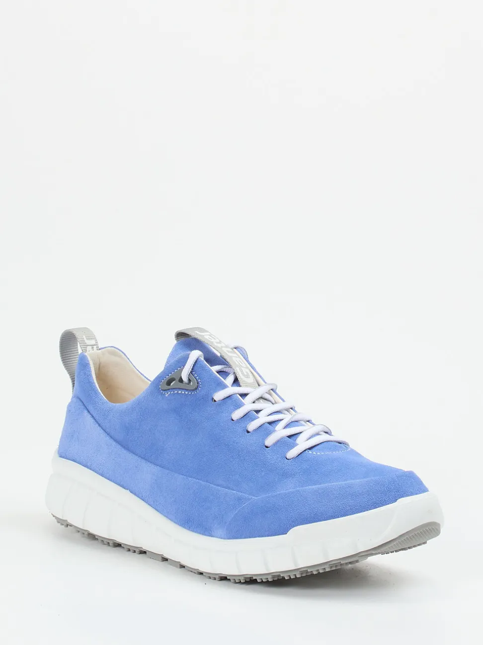 Ganter – Sneaker aus Veloursleder jeansblau