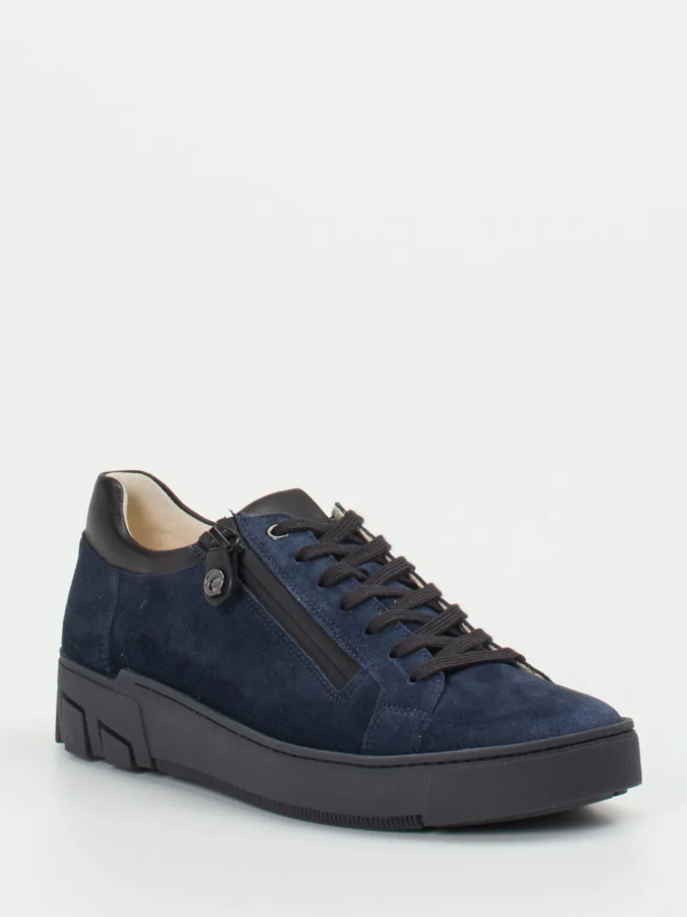 Ganter – Sneaker aus Veloursleder dunkelblau