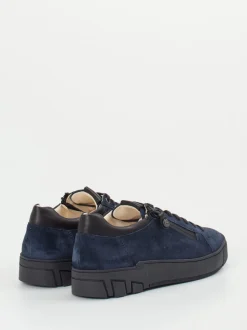 Ganter – Sneaker aus Veloursleder dunkelblau