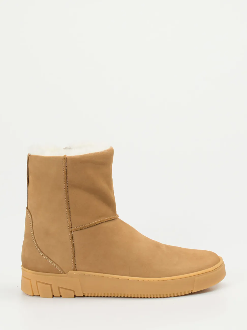 Ganter – Stiefelette aus Nubukleder camelbraun