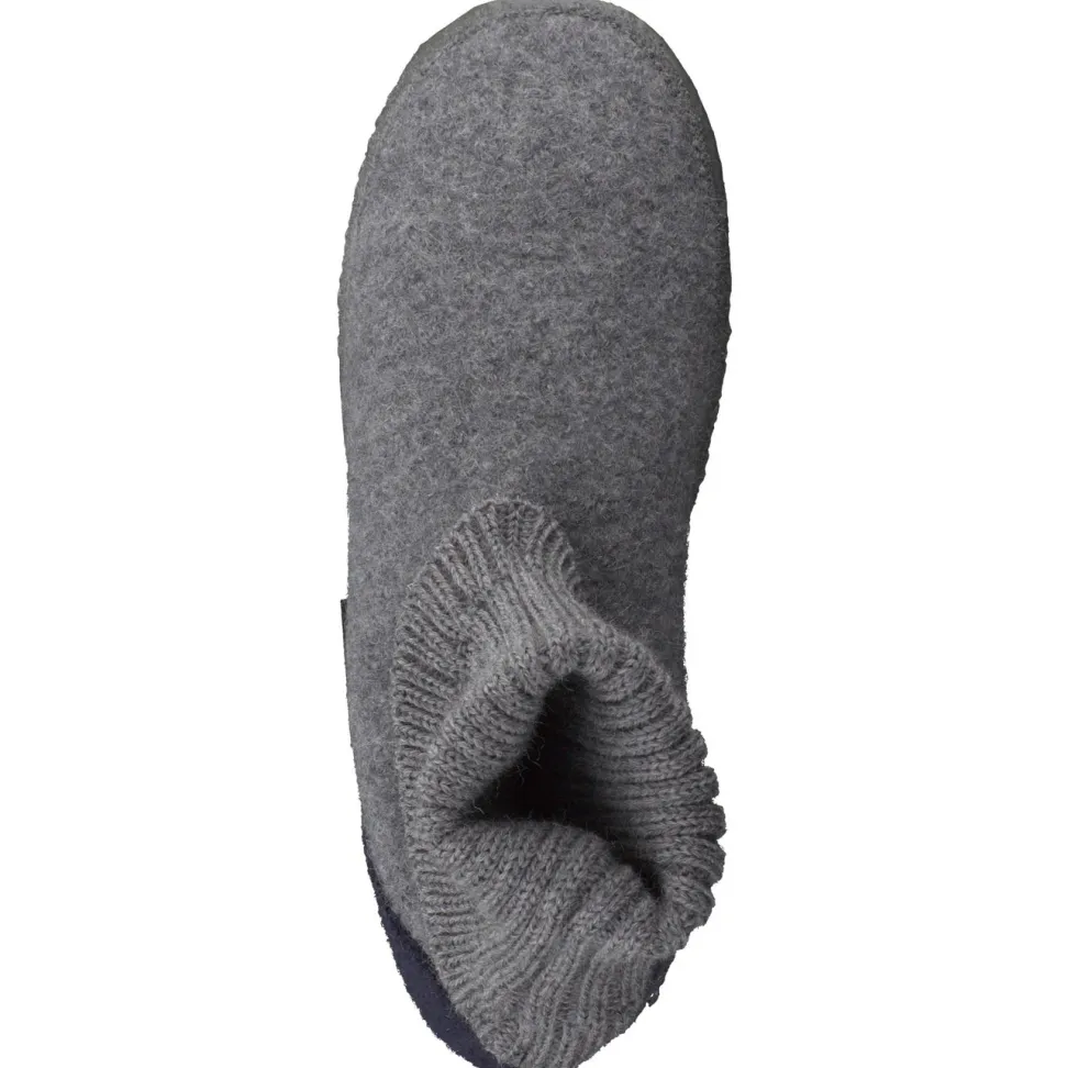 Giesswein – Hüttenschuhe aus Wollfilz grau