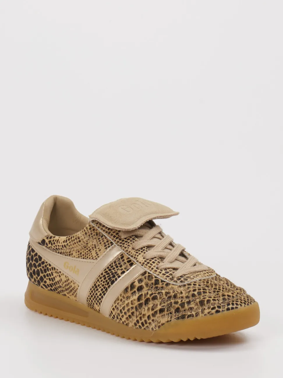Gola – Retro-Sneaker aus Leder mit Schlangenprägung