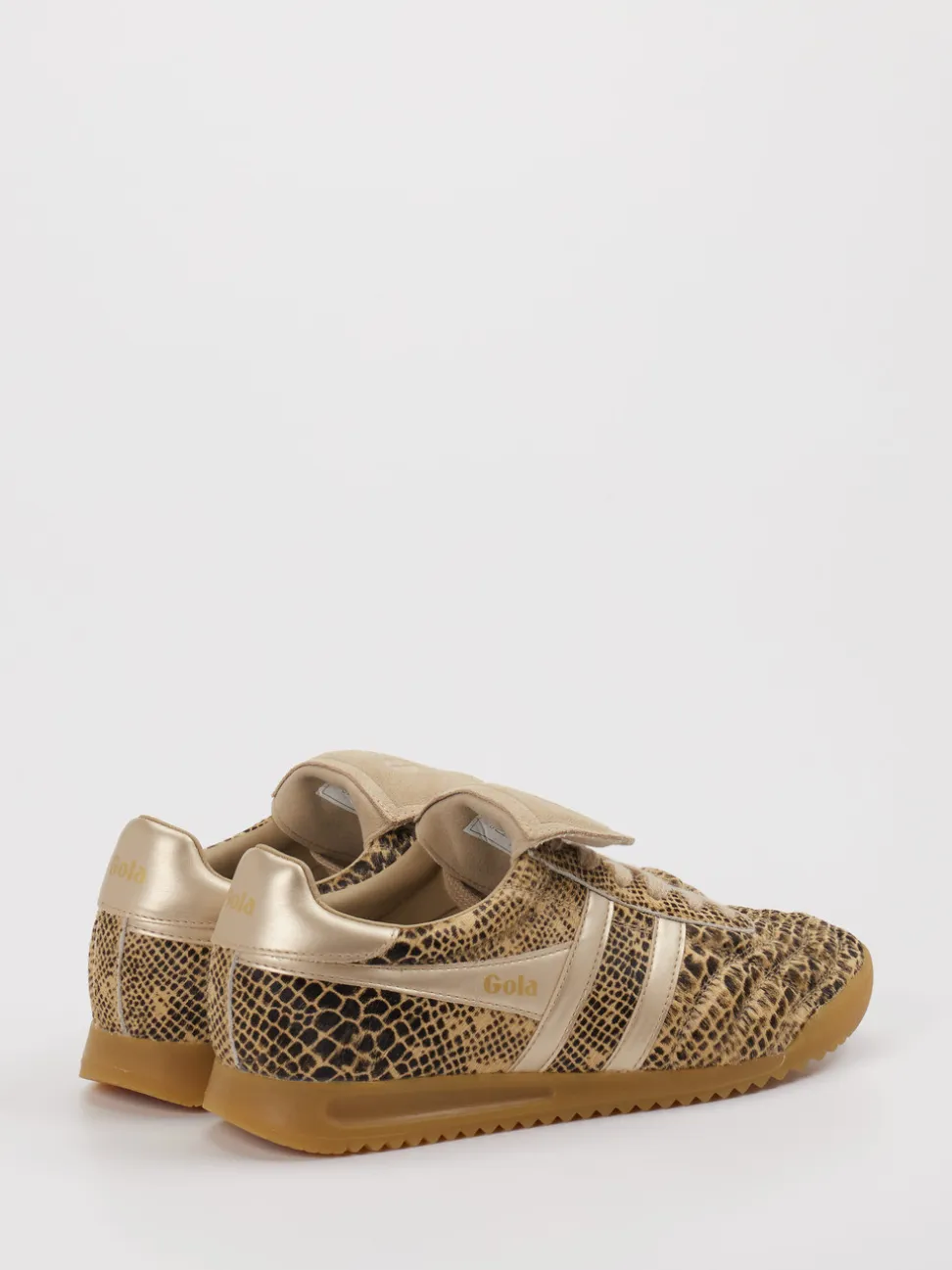 Gola – Retro-Sneaker aus Leder mit Schlangenprägung