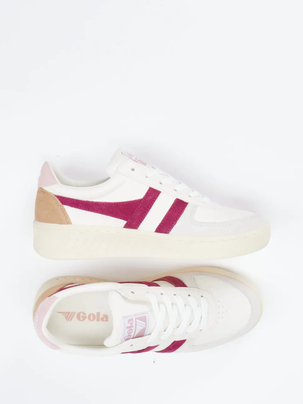 Gola – Retro-Sneaker aus Leder mit Beere-Details
