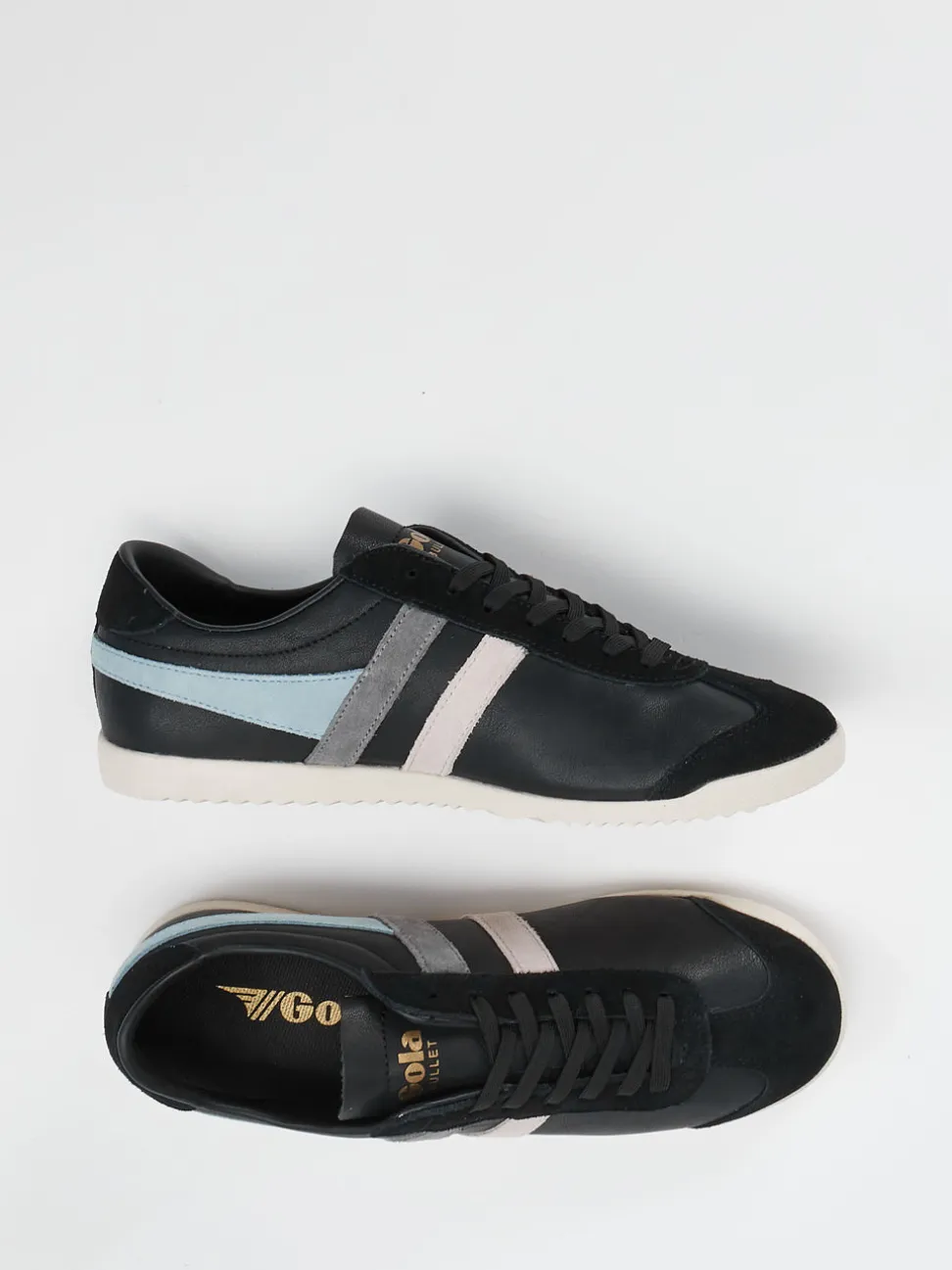 Gola – Retro-Sneaker aus Synthetik in Schwarz