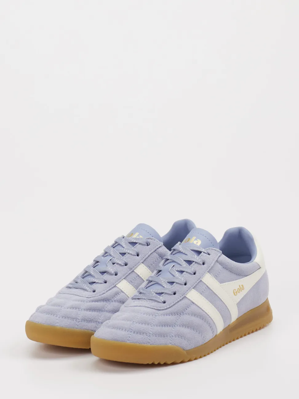 Gola – Retro-Sneaker aus Veloursleder Lavendelblau