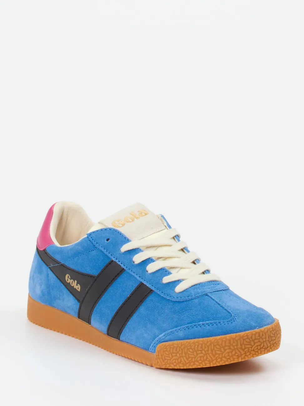 Gola – Retro-Sneaker aus Veloursleder Kornblumenblau