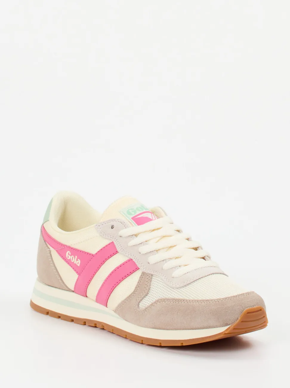 Gola – Sneaker aus Veloursleder cremeweiß