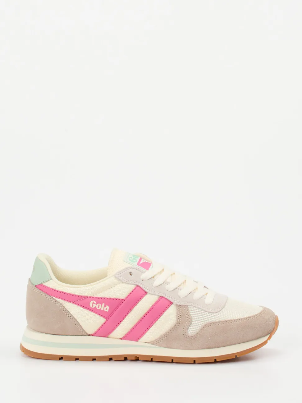 Gola – Sneaker aus Veloursleder cremeweiß