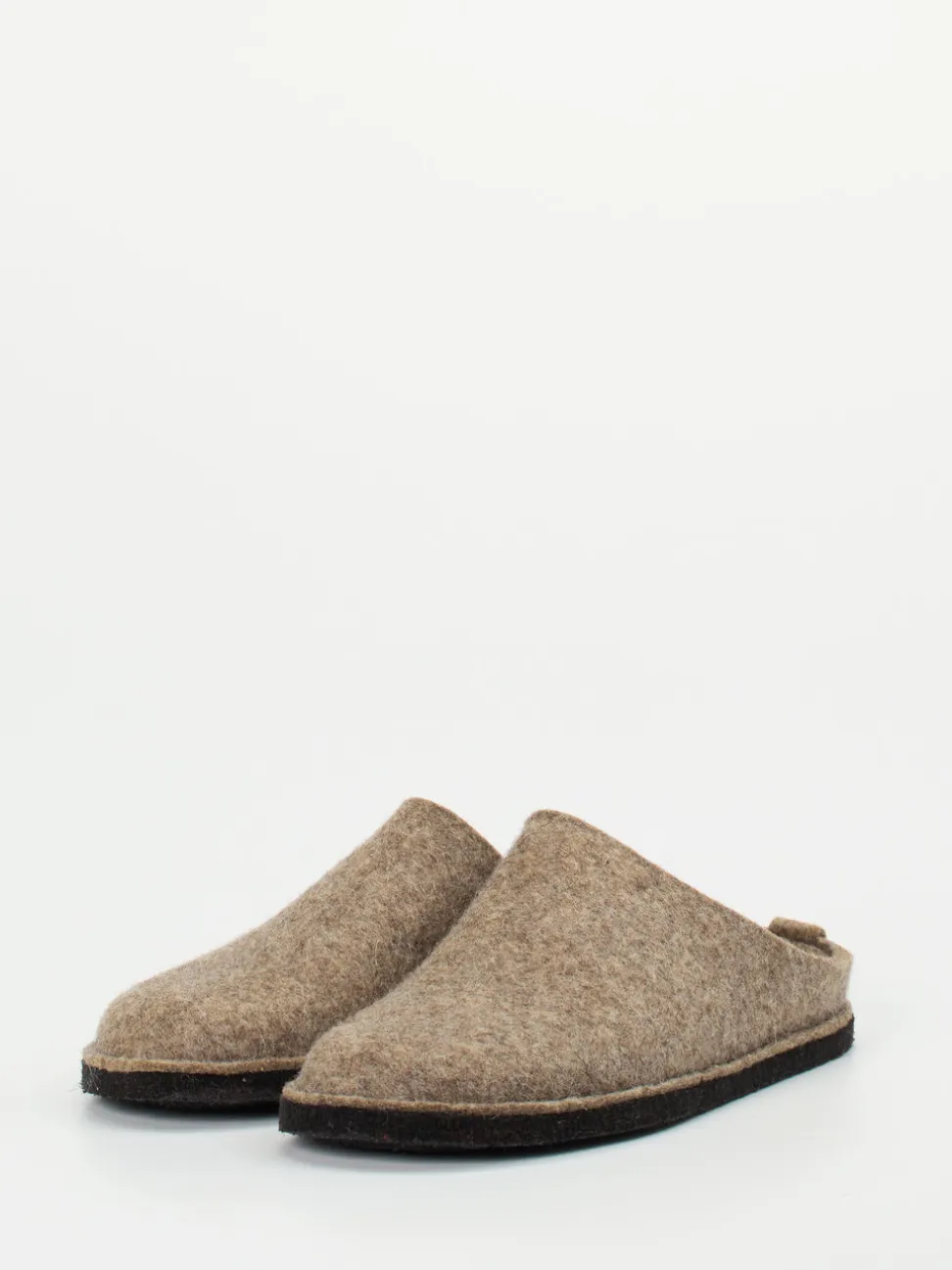 Haflinger – Filzpantoffeln aus Schurwolle beige