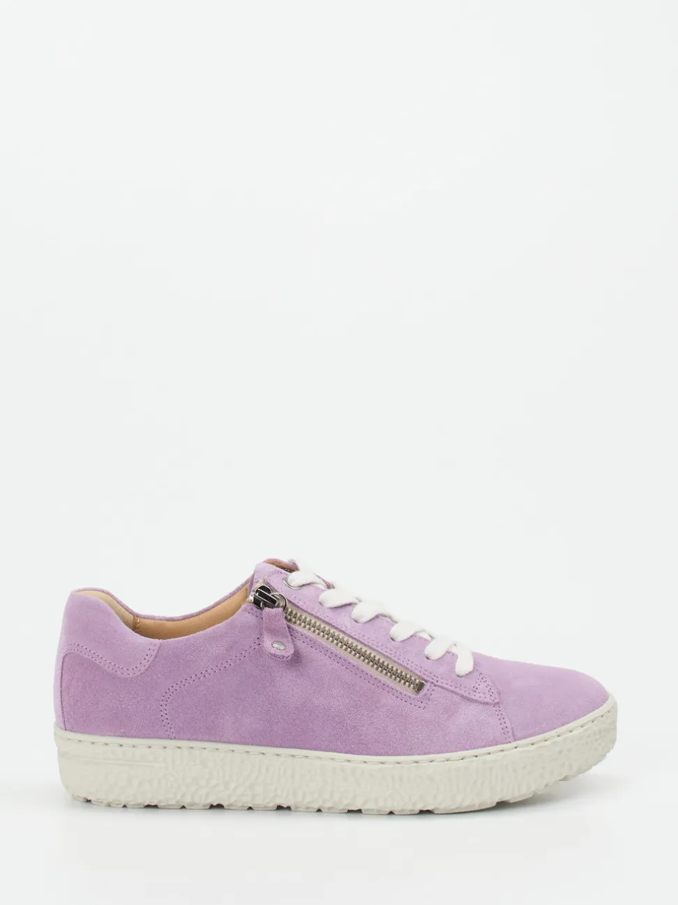 Hartjes – Sneaker aus Veloursleder in Flieder