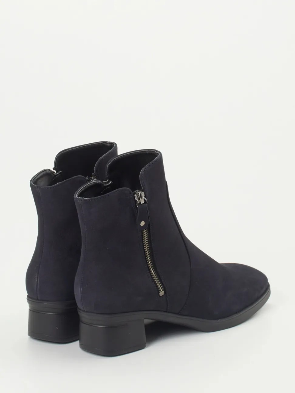 Hartjes – Stiefeletten aus Nubukleder in Dunkelblau