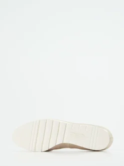 Hassia – Loafer aus Metallicleder Champagner-Beige