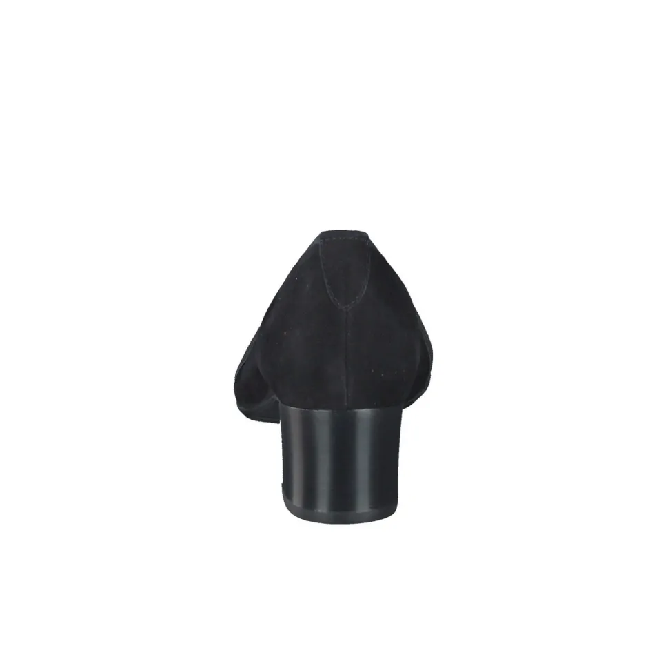 Hassia – Pumps aus Veloursleder Schwarz