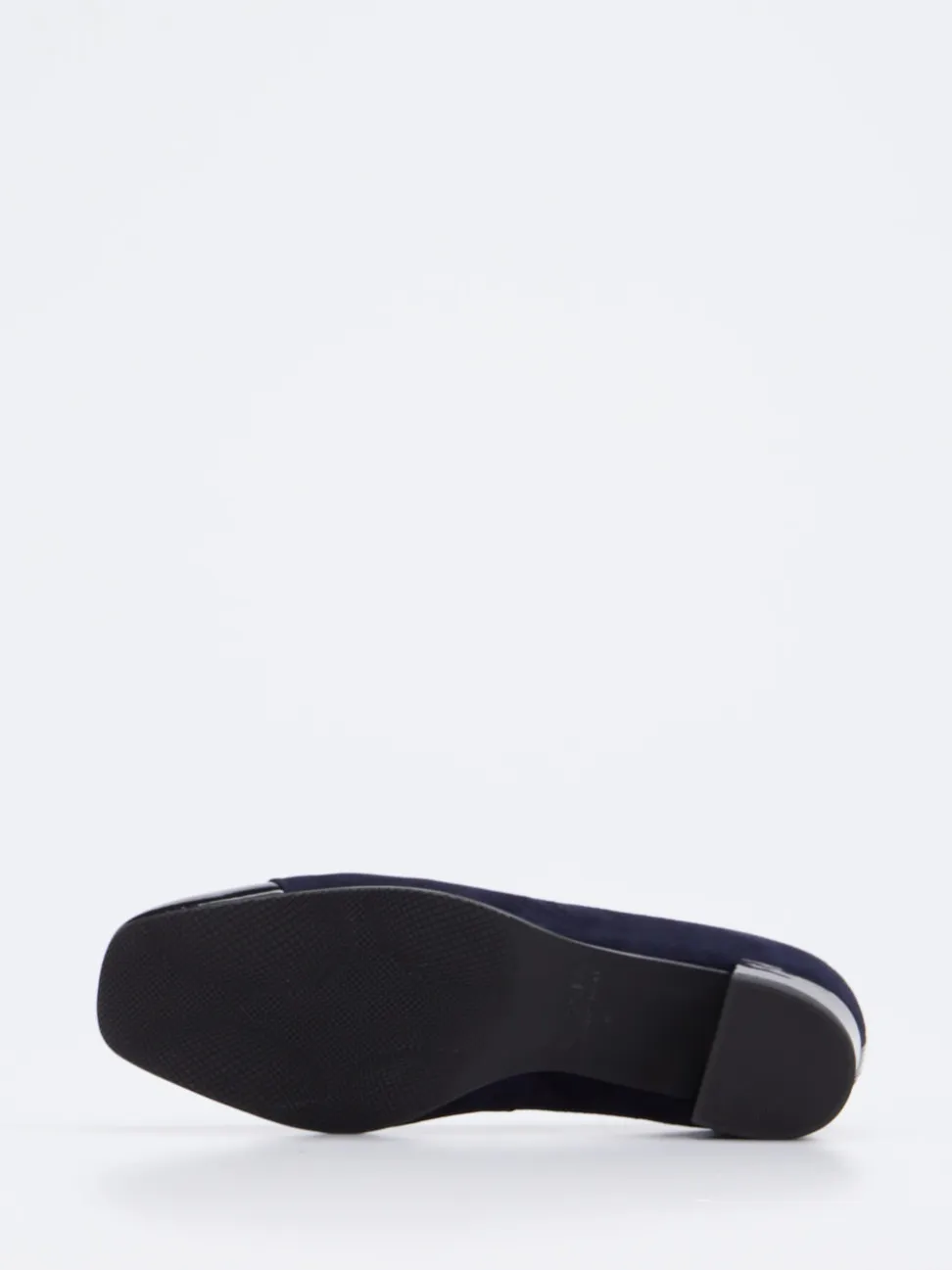 Hassia – Pumps aus Veloursleder und Lack in Blau