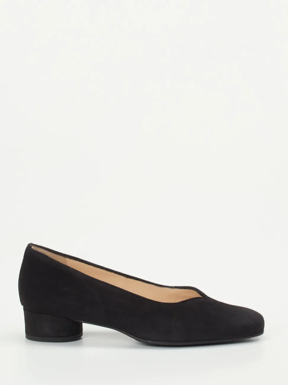 Hassia – Pumps aus Veloursleder schwarz