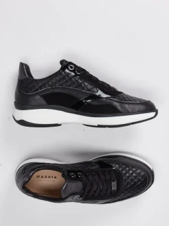Hassia – Sneaker aus Kalbleder in Schwarz
