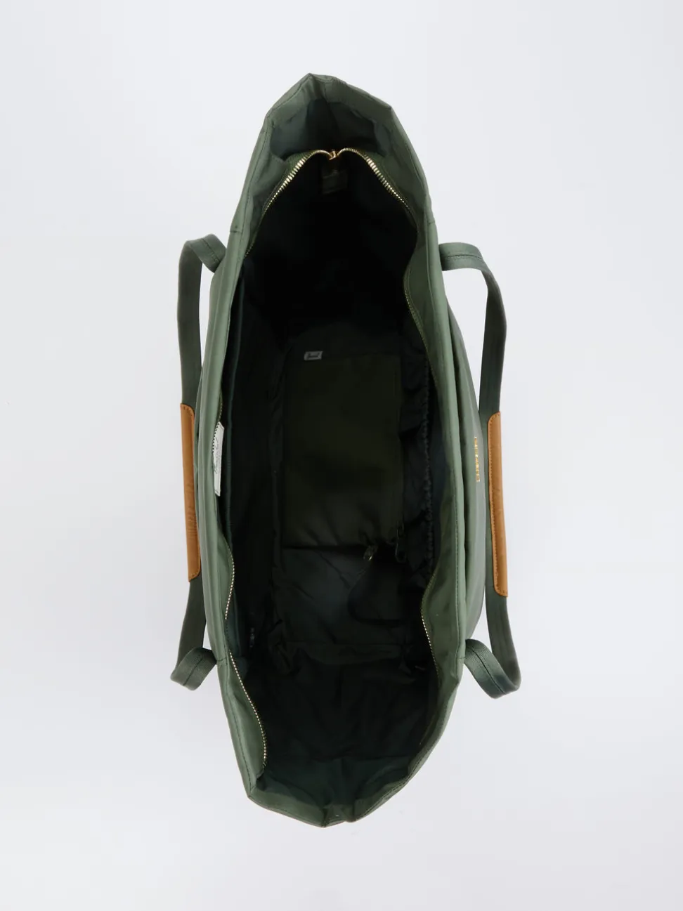 Herschel – Shopper-Tasche aus Textil in Olivgrün