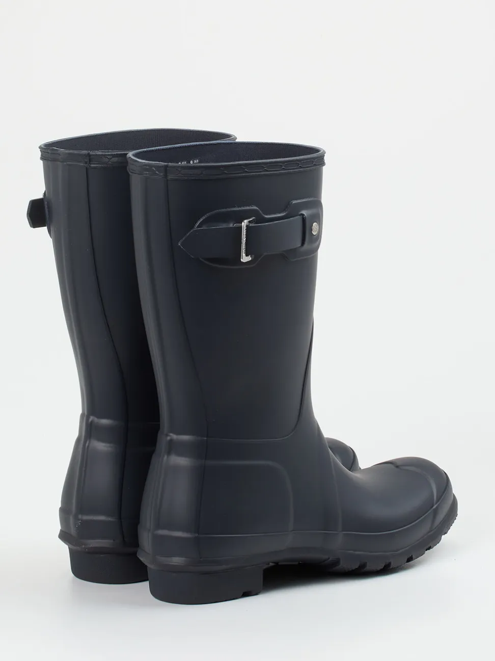 Hunter – Gummistiefel aus Synthetik in Dunkelblau