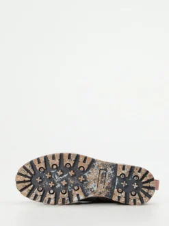 Josef Seibel – Schnürboots aus Veloursleder grau