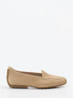 Kennel & Schmenger – Loafer aus Veloursleder beige
