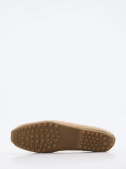 Kennel & Schmenger – Loafer aus Veloursleder beige