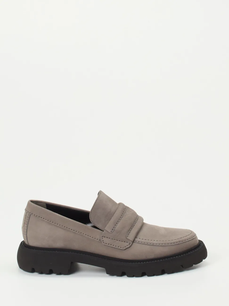 Kennel & Schmenger – Loafer aus Nubukleder in Taupe