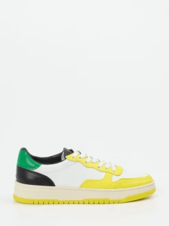 Kennel & Schmenger – Sneaker aus Lammleder zitronengelb