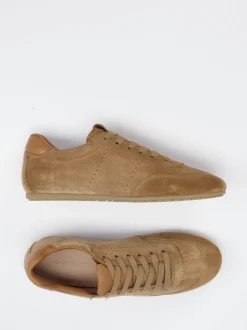 Kennel & Schmenger – Sneaker aus Veloursleder cognac