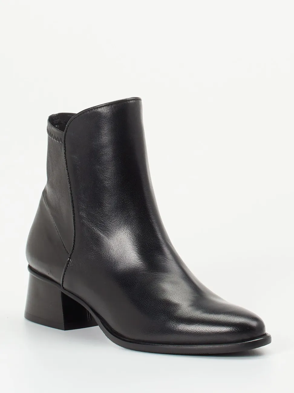 Konstantin Starke – Ankle Boots aus Lammleder Schwarz