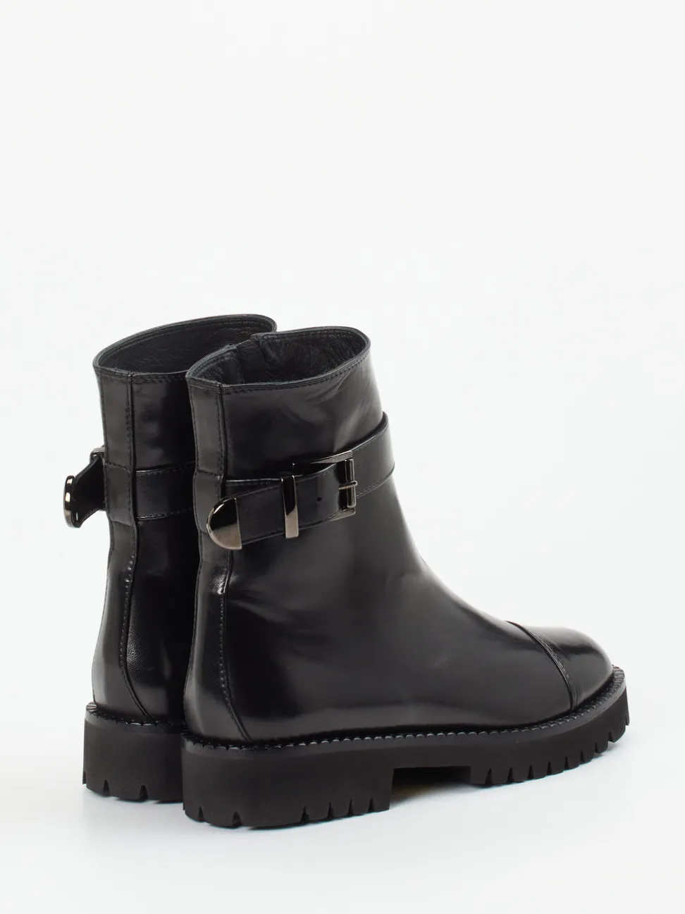 Konstantin Starke – Biker Boots aus Lammleder Schwarz