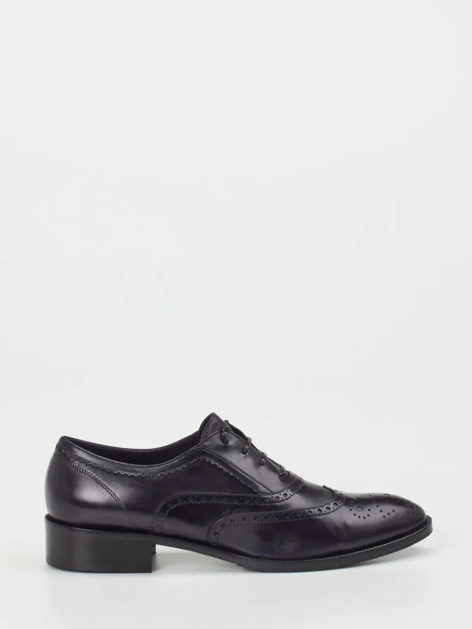 Konstantin Starke – Brogues aus Lammleder tiefschwarz