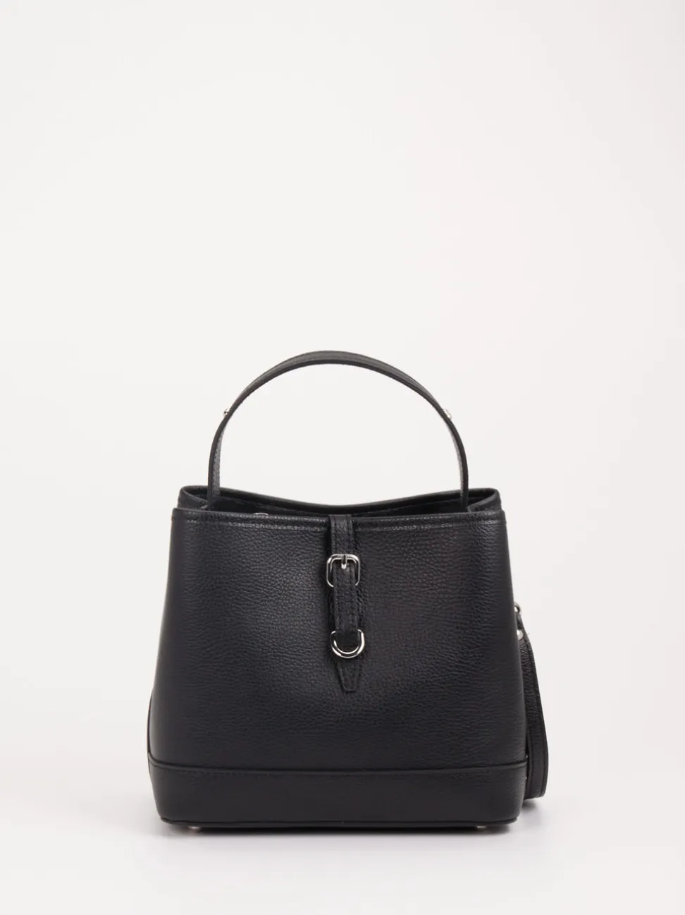 Konstantin Starke – Bucket Bag aus Kalbleder Schwarz