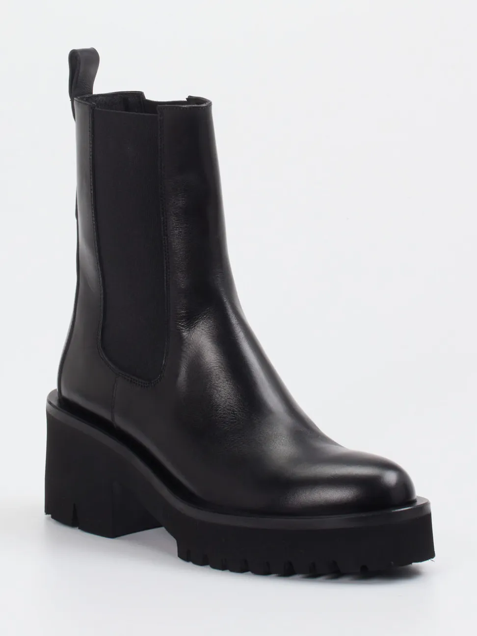 Konstantin Starke – Chelsea Boots aus Kalbleder schwarz