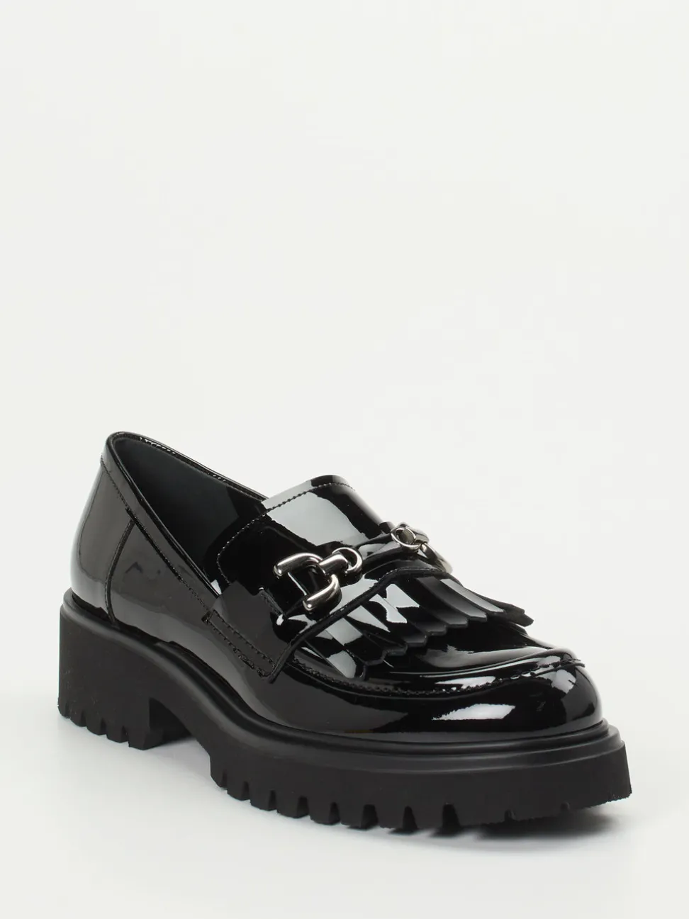 Konstantin Starke – Loafer aus Kalbleder Schwarz Glanz