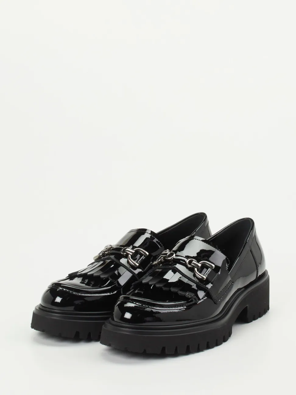 Konstantin Starke – Loafer aus Kalbleder Schwarz Glanz