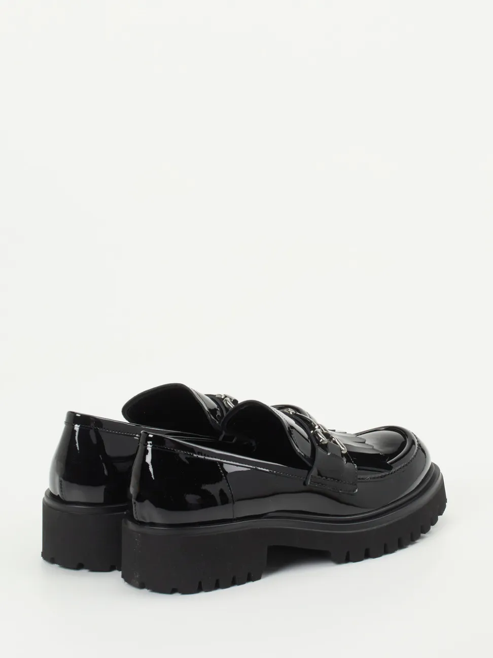 Konstantin Starke – Loafer aus Kalbleder Schwarz Glanz