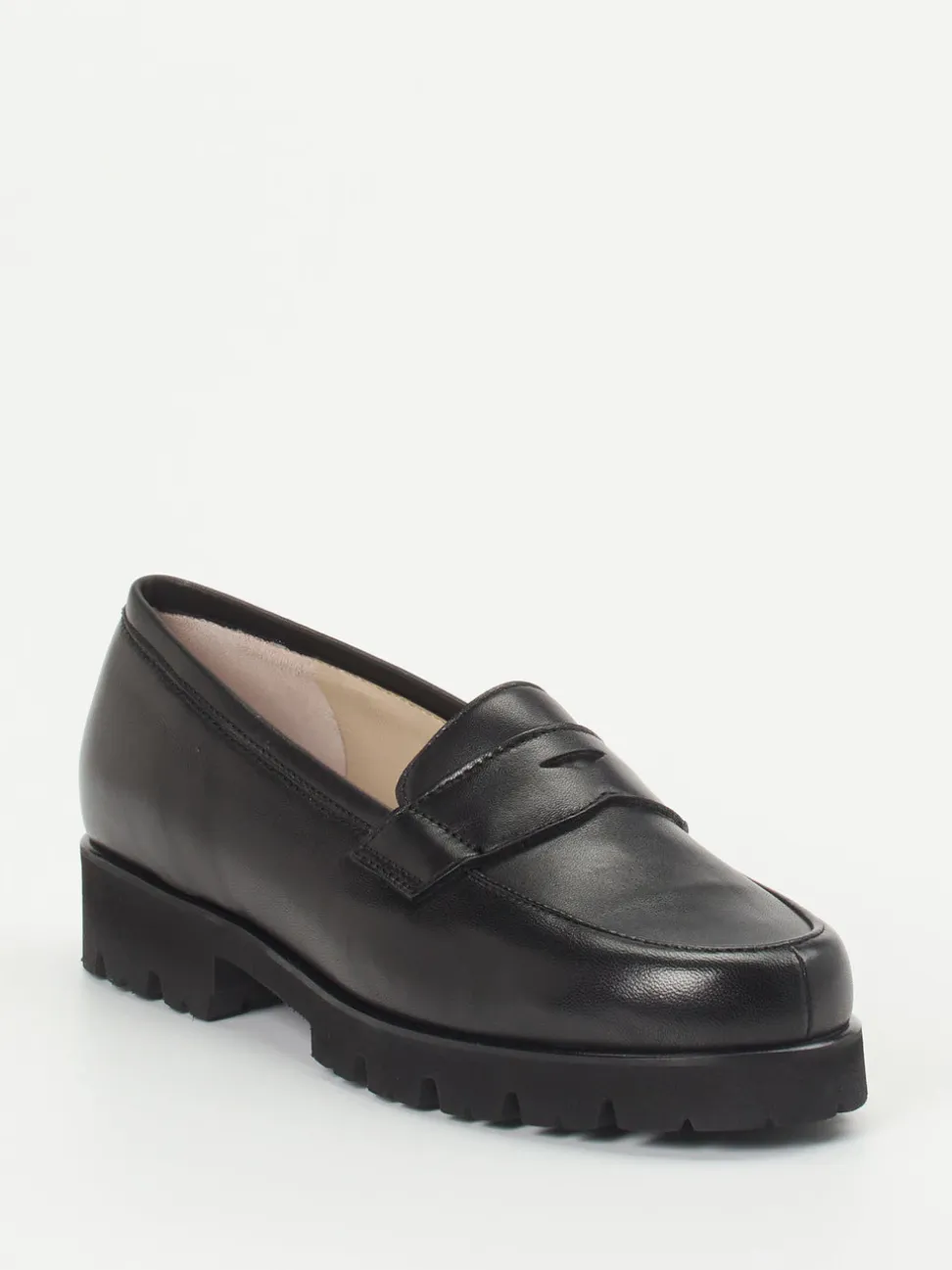 Konstantin Starke – Loafer aus Lammleder Schwarz