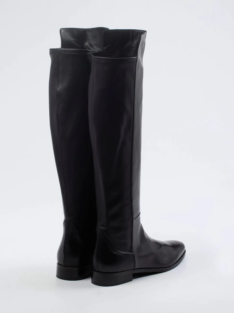 Konstantin Starke – Overknee-Stiefel aus Nappaleder Schwarz